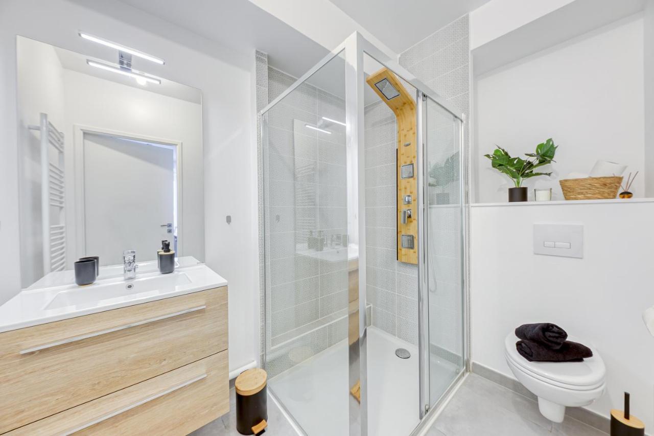 Cinema Moon Luxury - Gare 3Min - Proche Paris Appartement Massy  Buitenkant foto